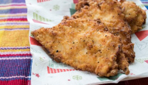 【簡単クリスマスレシピ】鶏胸肉でジューシーフライドチキンの作り方